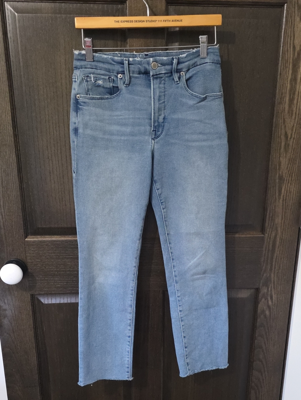 Good American Good Legs Straight Jeans 6/28